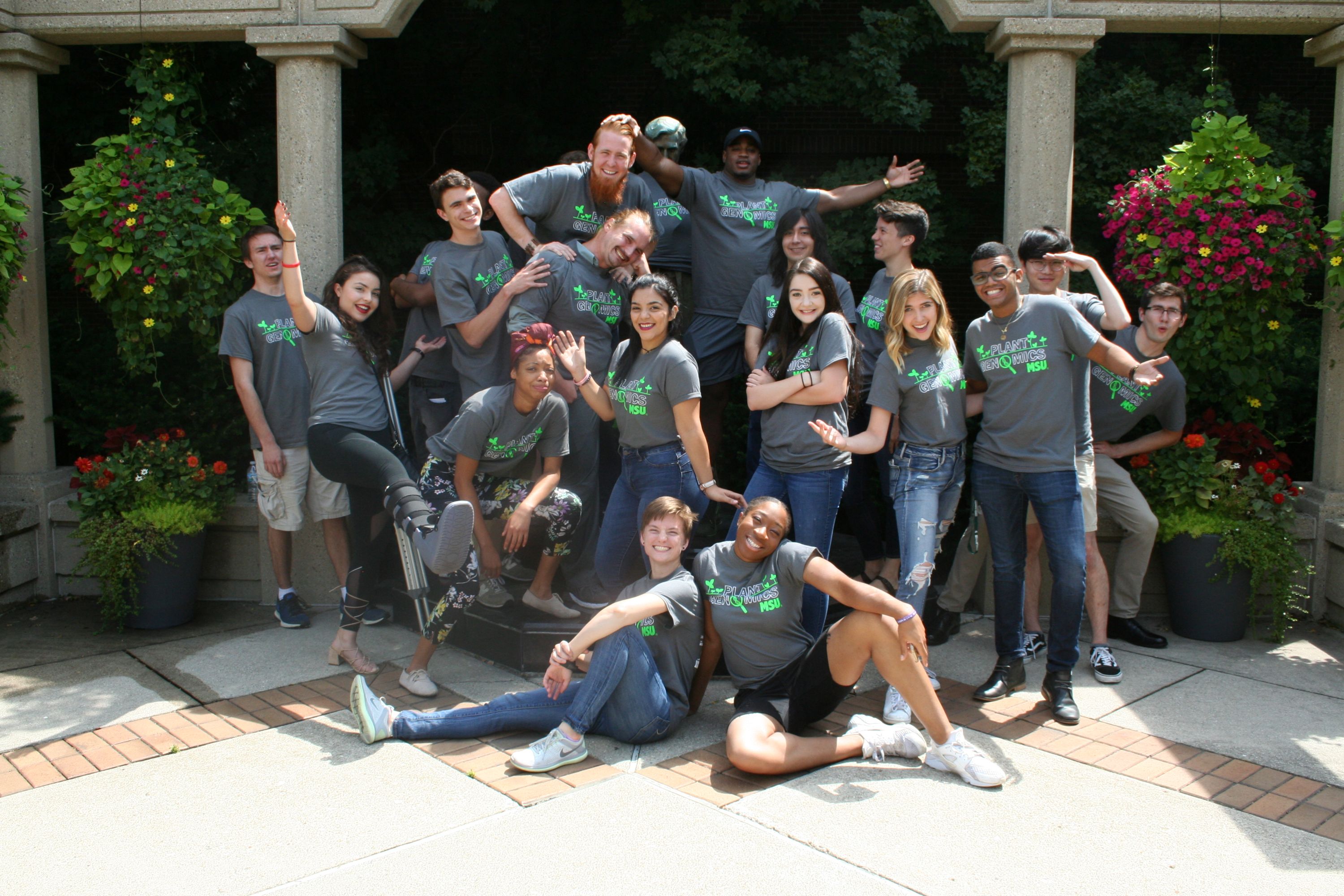 2018 participants on their final day